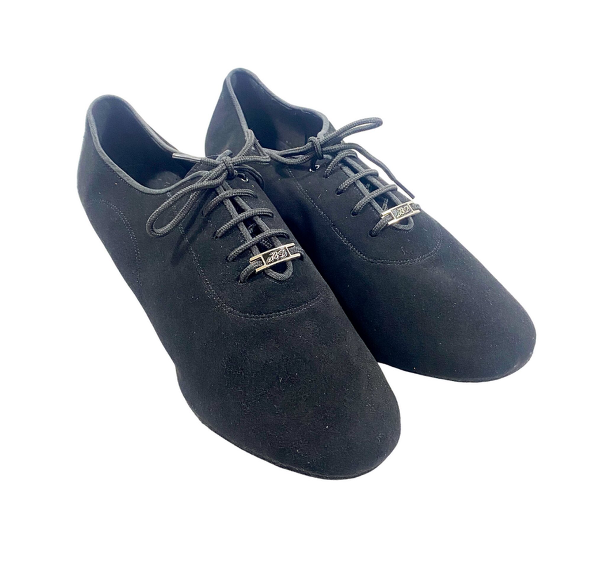 BD Dance 309 Czarny nabuk - Buty męskie do standardu - obrazek 4