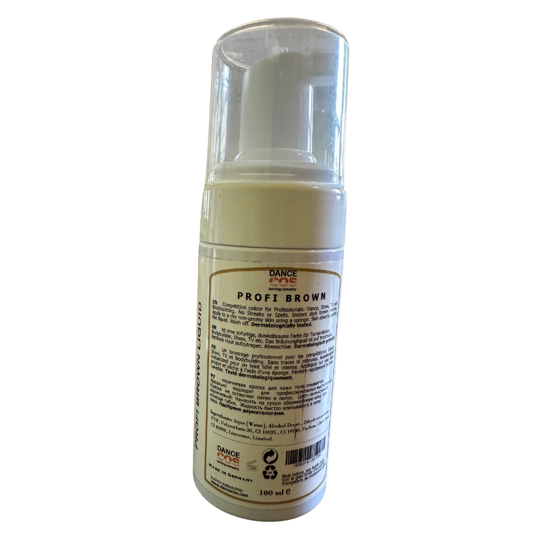 DanceCos PROFIBROWN INSTANT BRONZER FOAM - natychmiastowy bronzer do ciała w piance - obrazek 3