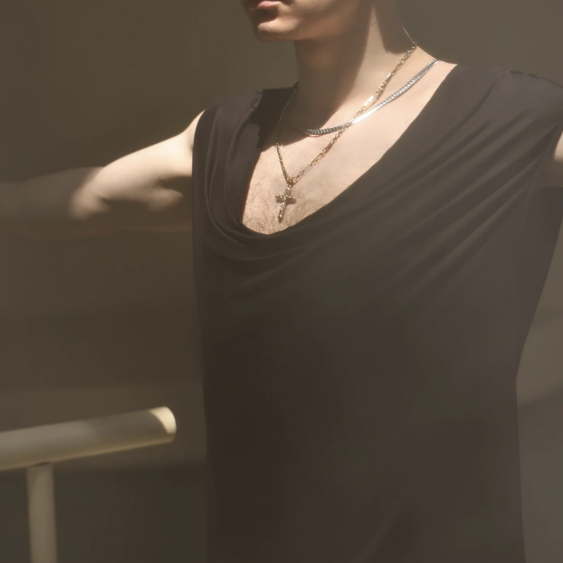 Męska koszula treningowa do latino UDANCE #A24